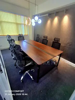 Modern Conference Table and Headrest Chair
