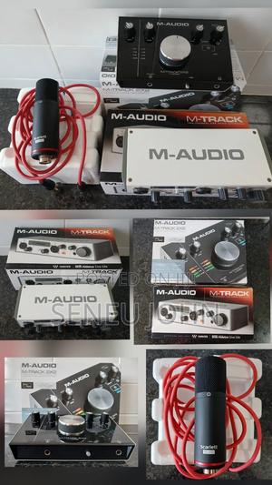 M-Audio Mtrack Audio Interface + Scarlette Cm25 Mkiii Condenser Mic - main view
