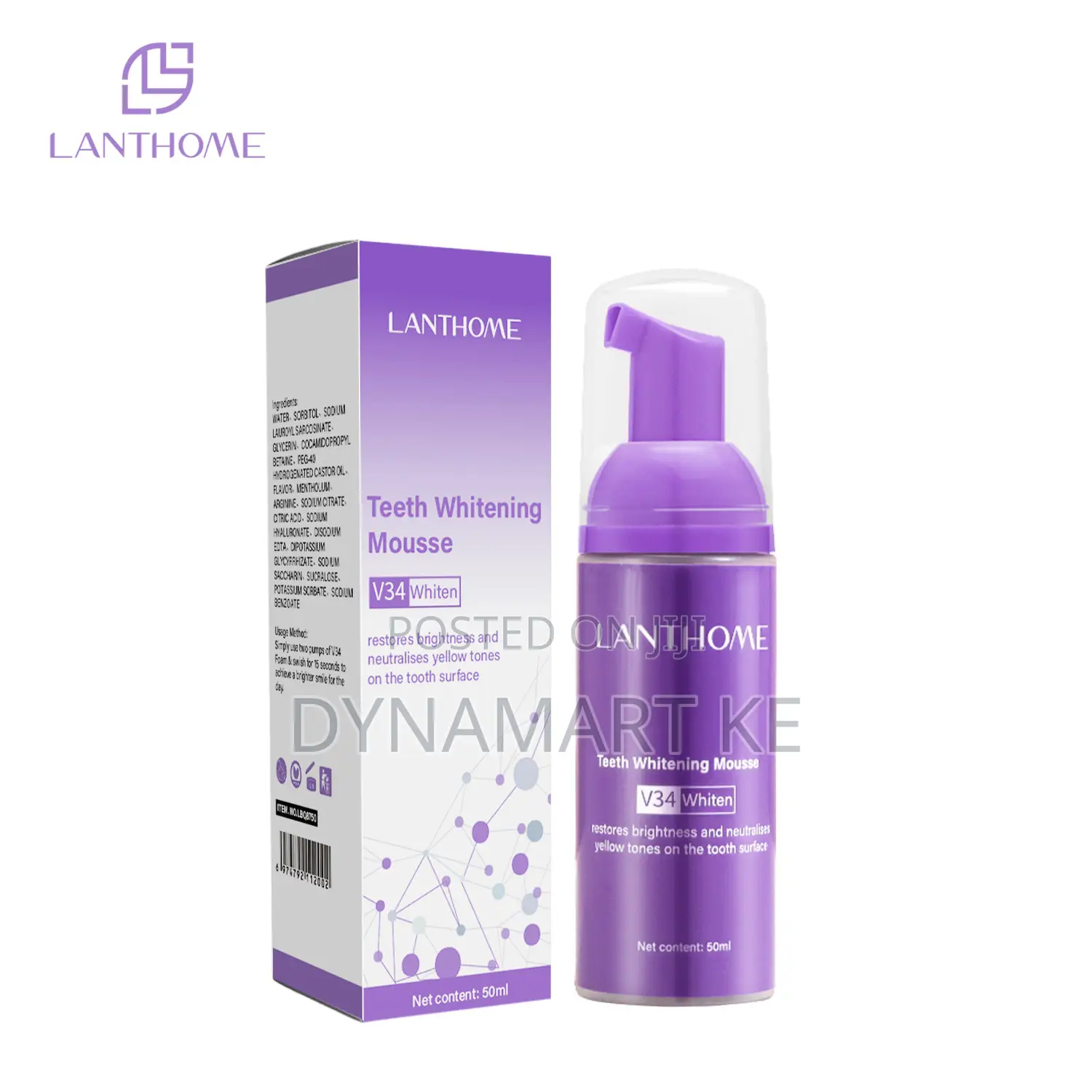 Lanthome V34 Teeth Whitening and Stain Remover Colour Corrector