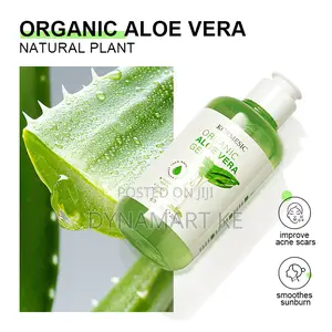 Kormesic Organic Aloe Vera Gel Moisturizing Soothes Sunburn