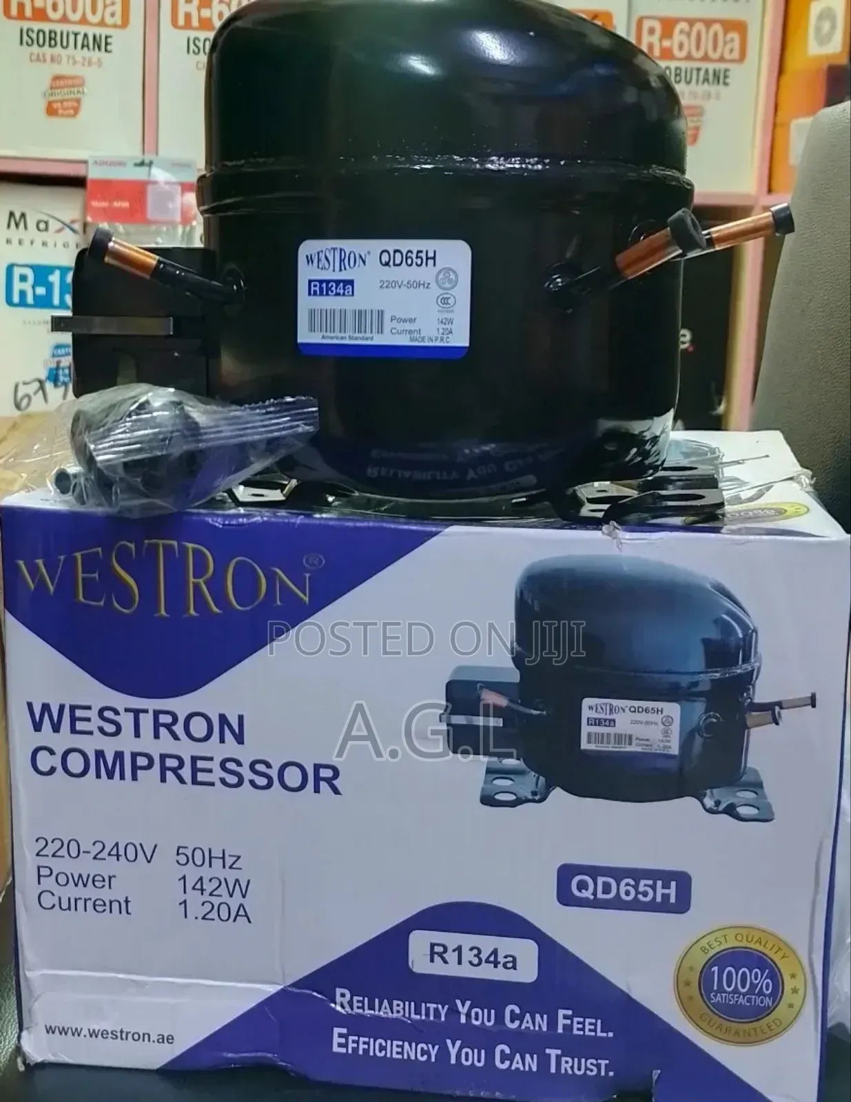 Fridge Compressor Westron 1/6 Hp( R134a)