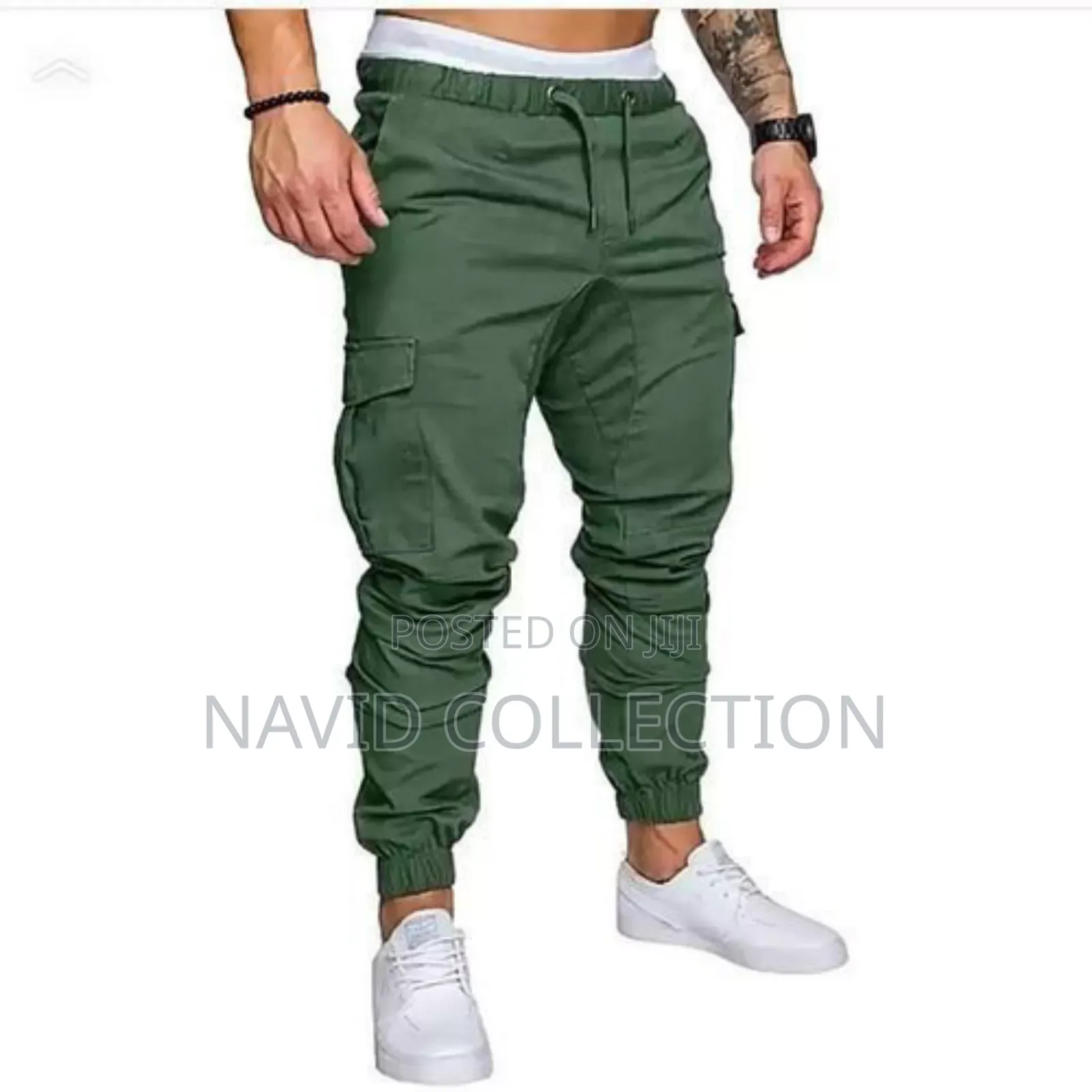 Jungle Green Cargo Pants