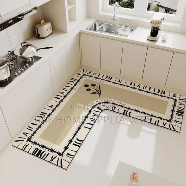 L-Shape Floor /Kitchen Mat Size:-70*70*35cm
Non-Slip Area Rug - thumbnail 2