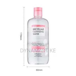 Kormesic All-in-1 Micellar Water Makeup Remover + Cleanser + Soothes