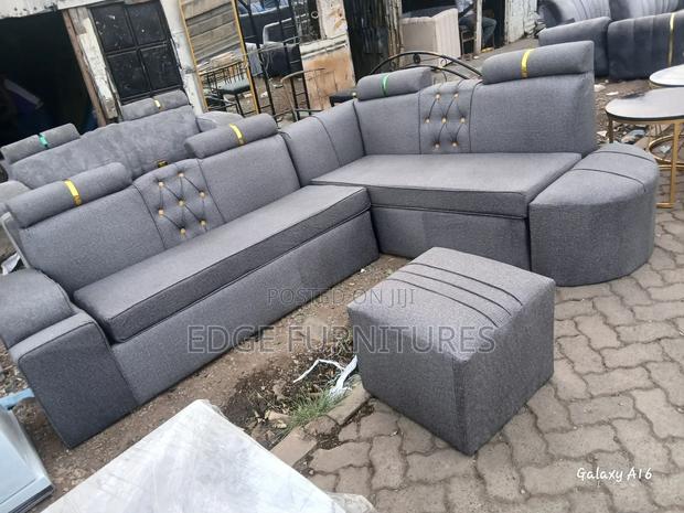 Dark Grey Six Seater L for Sale - thumbnail 2