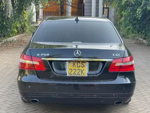 Mercedes-Benz E250 2011 Black