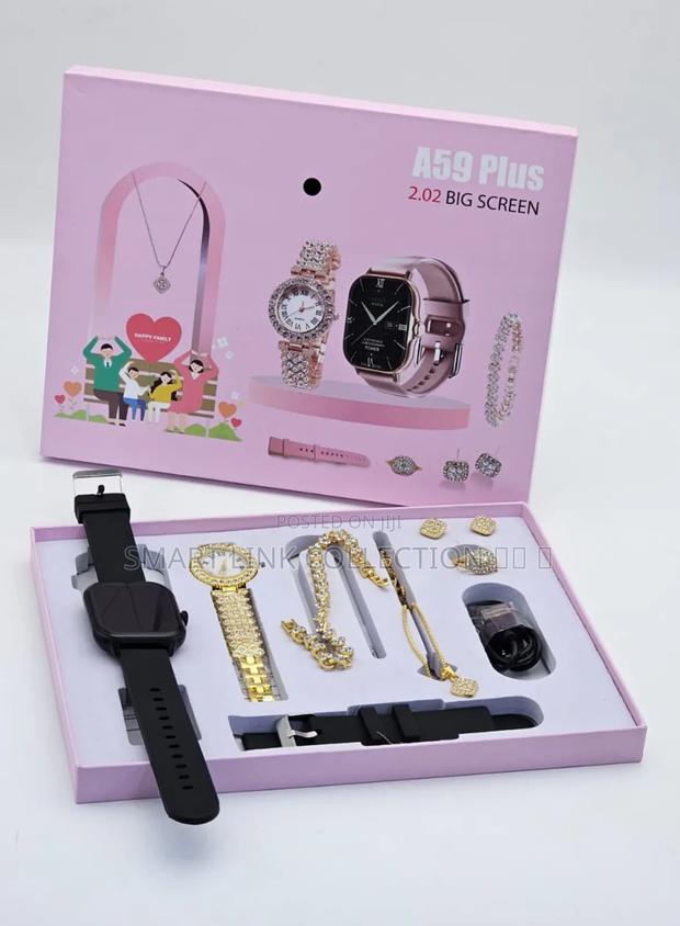 *A59 Plus Smart Watch Gift Set - main view