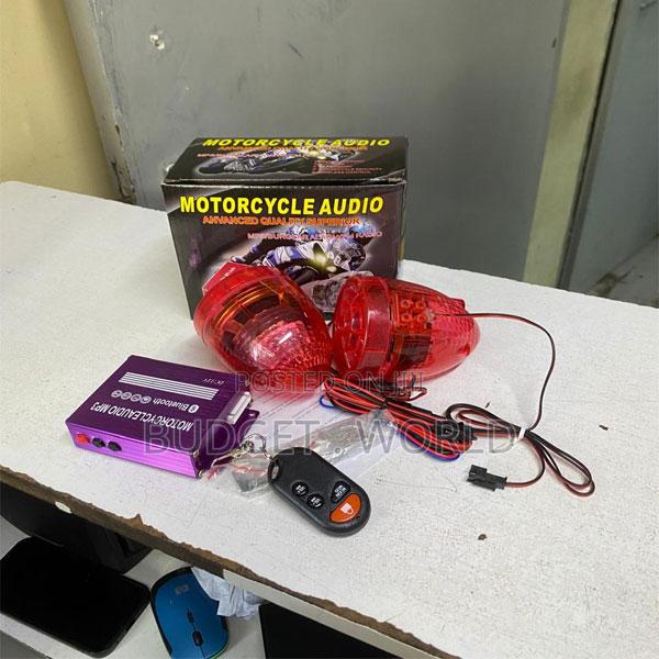 . Motorcycle Mp3 Radio With Bluetooth Wireless Audio