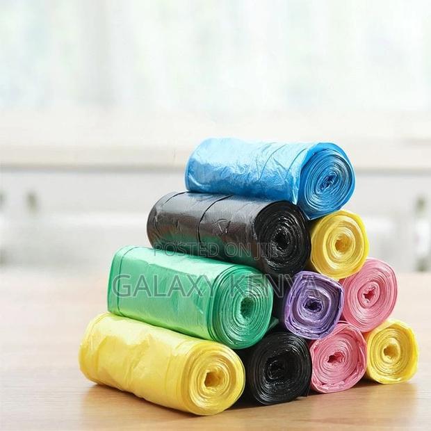 Assorted Colours Trash Bags / Garbage Bags )100 Pcs) - thumbnail 3