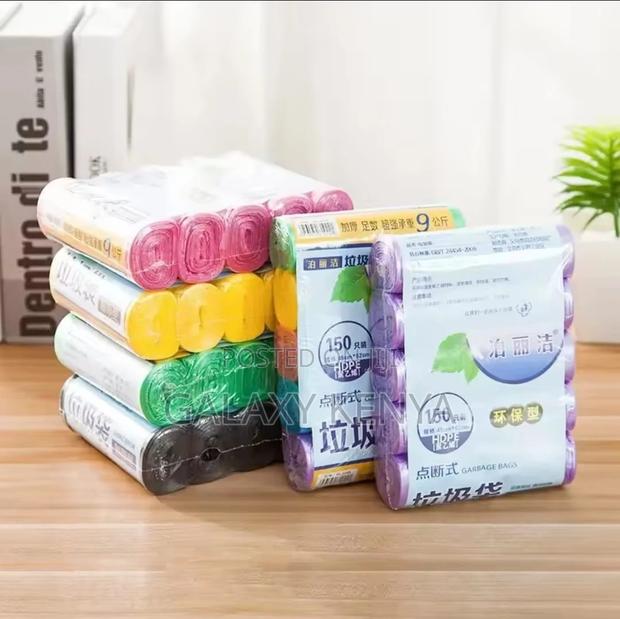 Assorted Colours Trash Bags / Garbage Bags )100 Pcs) - thumbnail 4
