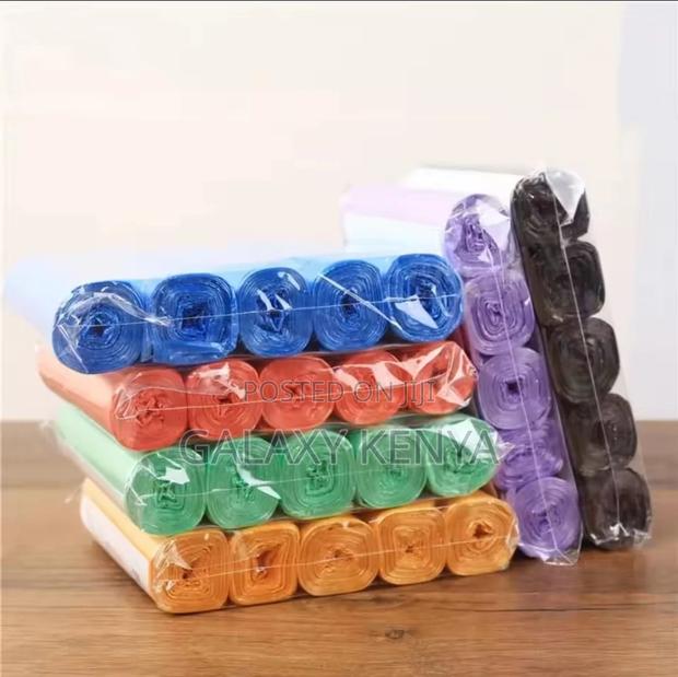 Assorted Colours Trash Bags / Garbage Bags )100 Pcs) - thumbnail 7