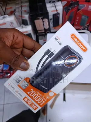 X-Scoot Xs-419 Power Bank, 20000mah Capacity and Super Fast Charging