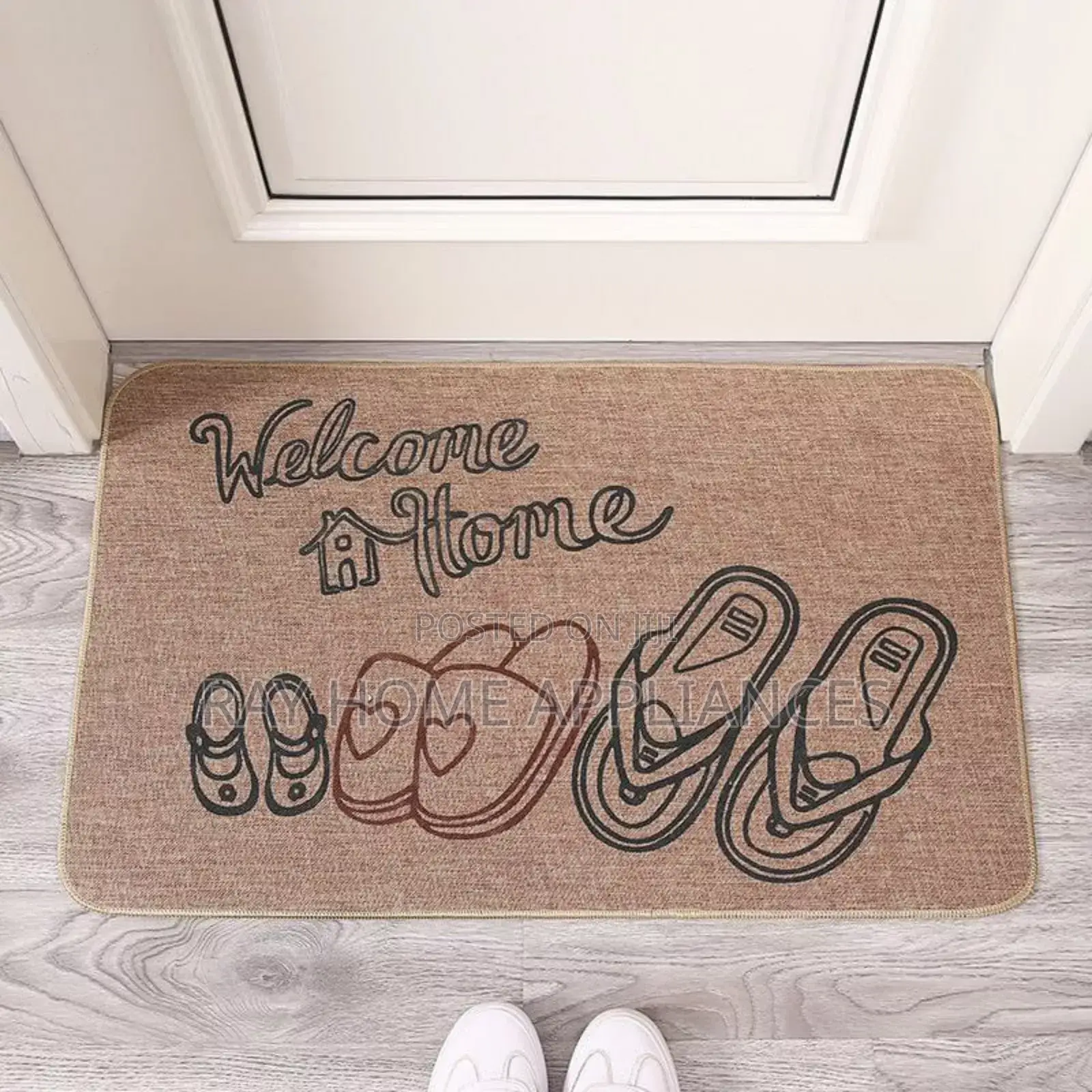 Novelty Entry Door Mat Sizr 40x60cm Indoor, Kitchen Rugs and Mats.