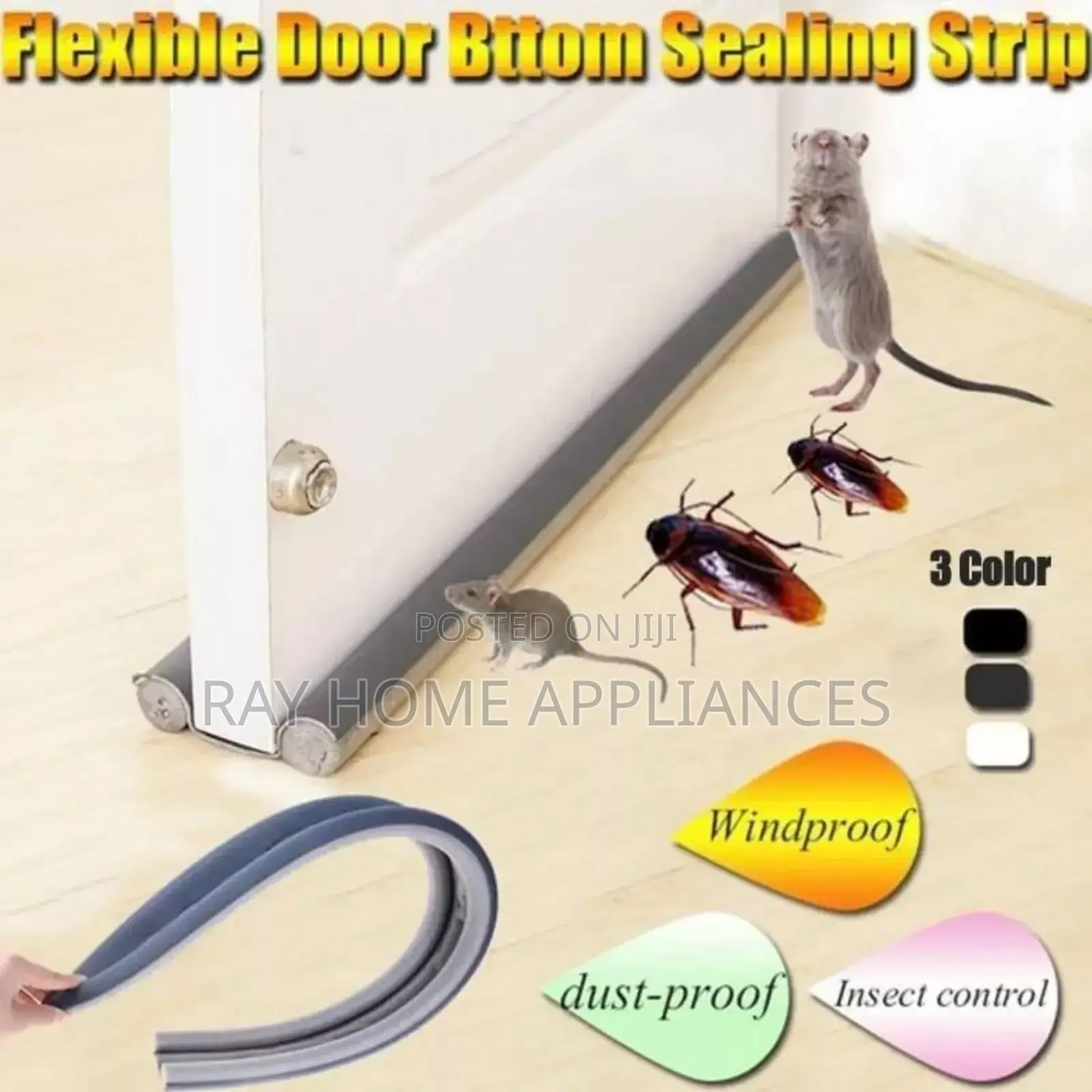 Space Sealer in White, Brown, Grey and Black
Size : 0.92m