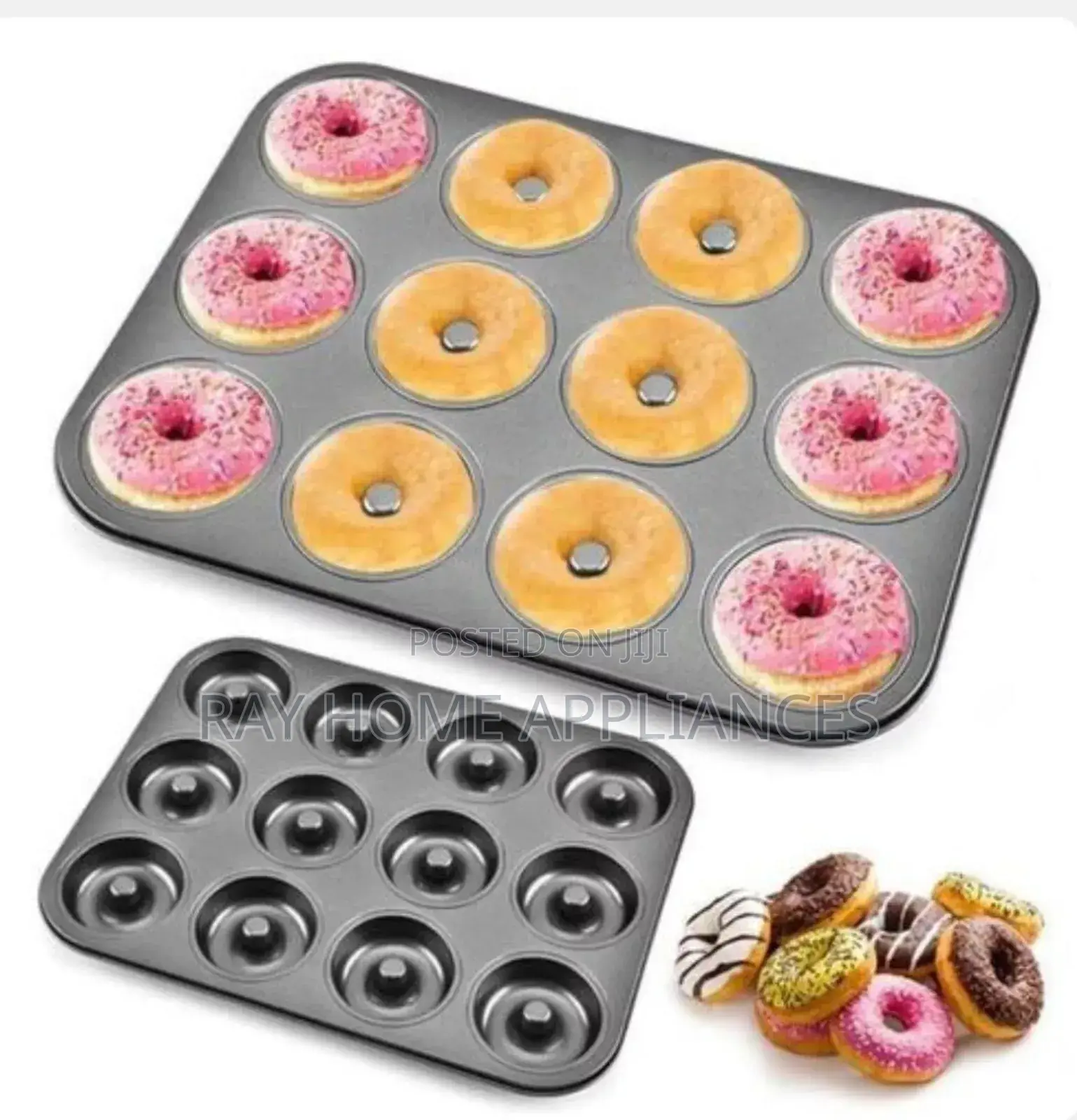 Doughnut Baking Mould Non-Stick Coating