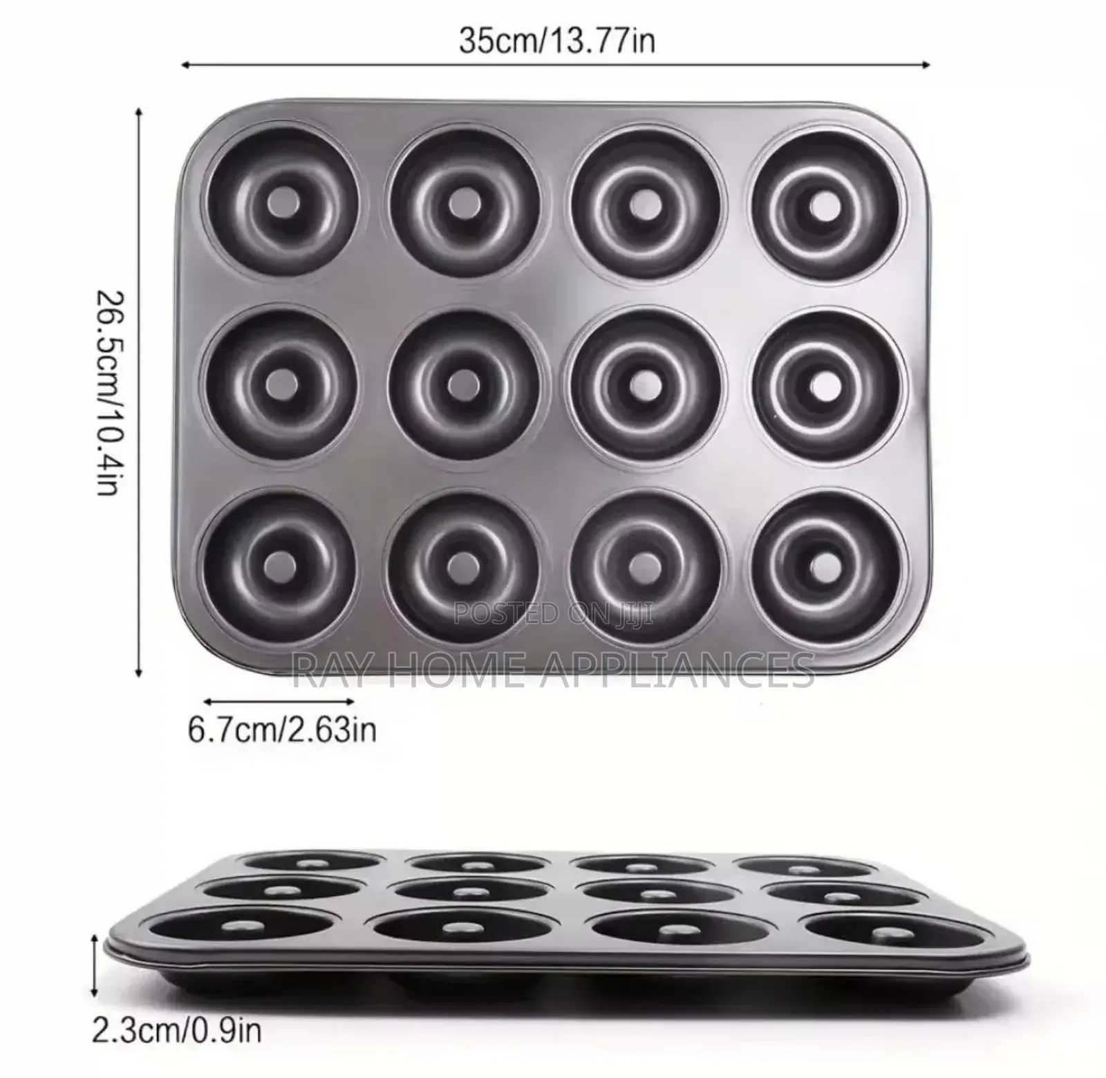Doughnut Baking Mould Non-Stick Coating
