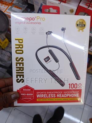 Aldeepo Pro Model Pro-Bs59 Wireless Neckband Headphones. - thumbnail 2