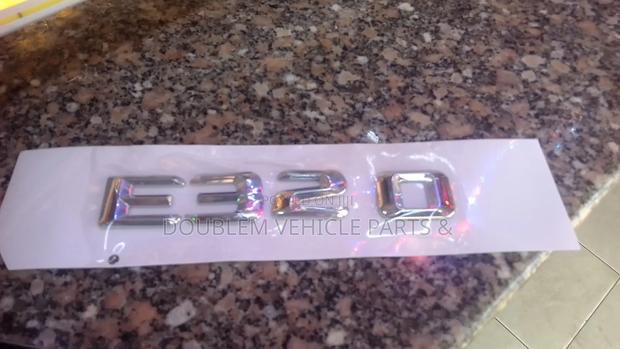 Emblem/Logo/Name E320,E230 Mercedes Benz And Other Vehicles Assorted