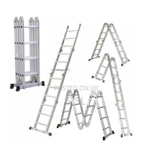 Multipurpose Ladder 4x4 - Silver - thumbnail 2