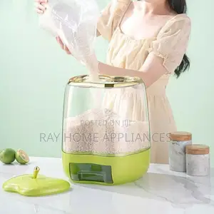 Apple Shape Rice Dispenser Capacity 10kg Dimensions 15l X 12w X 10h Cm