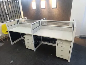 Four People Working Station