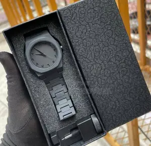 Arabic Aura Watch Carbon Fiber Strap