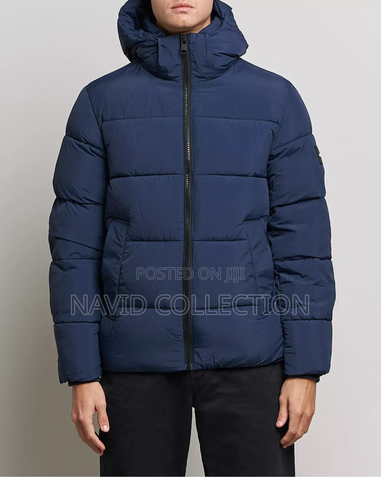 Navyblue Puff Jackets