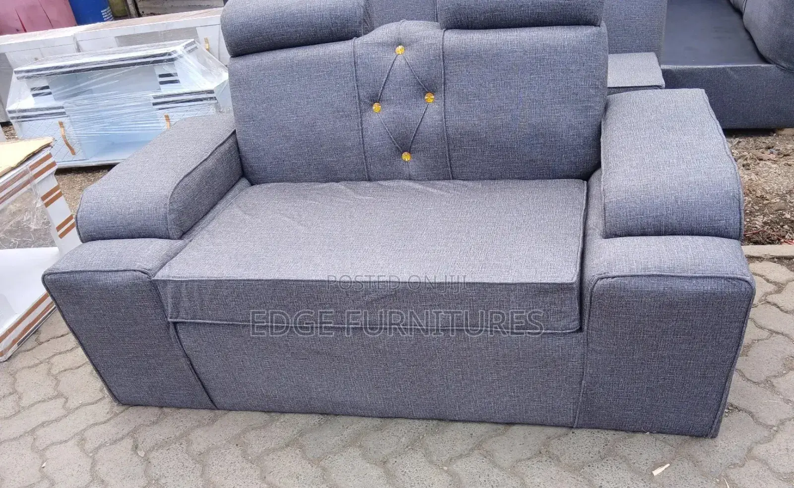 Quality Grey 2seater Sofa Set on Sale