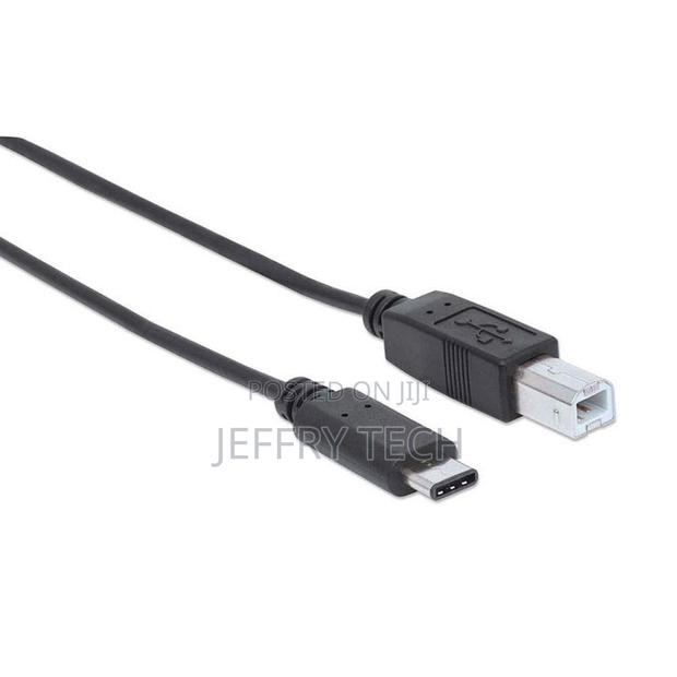 ​​Type-C Male to Type-B Male Printer Cable - 1m - thumbnail 2