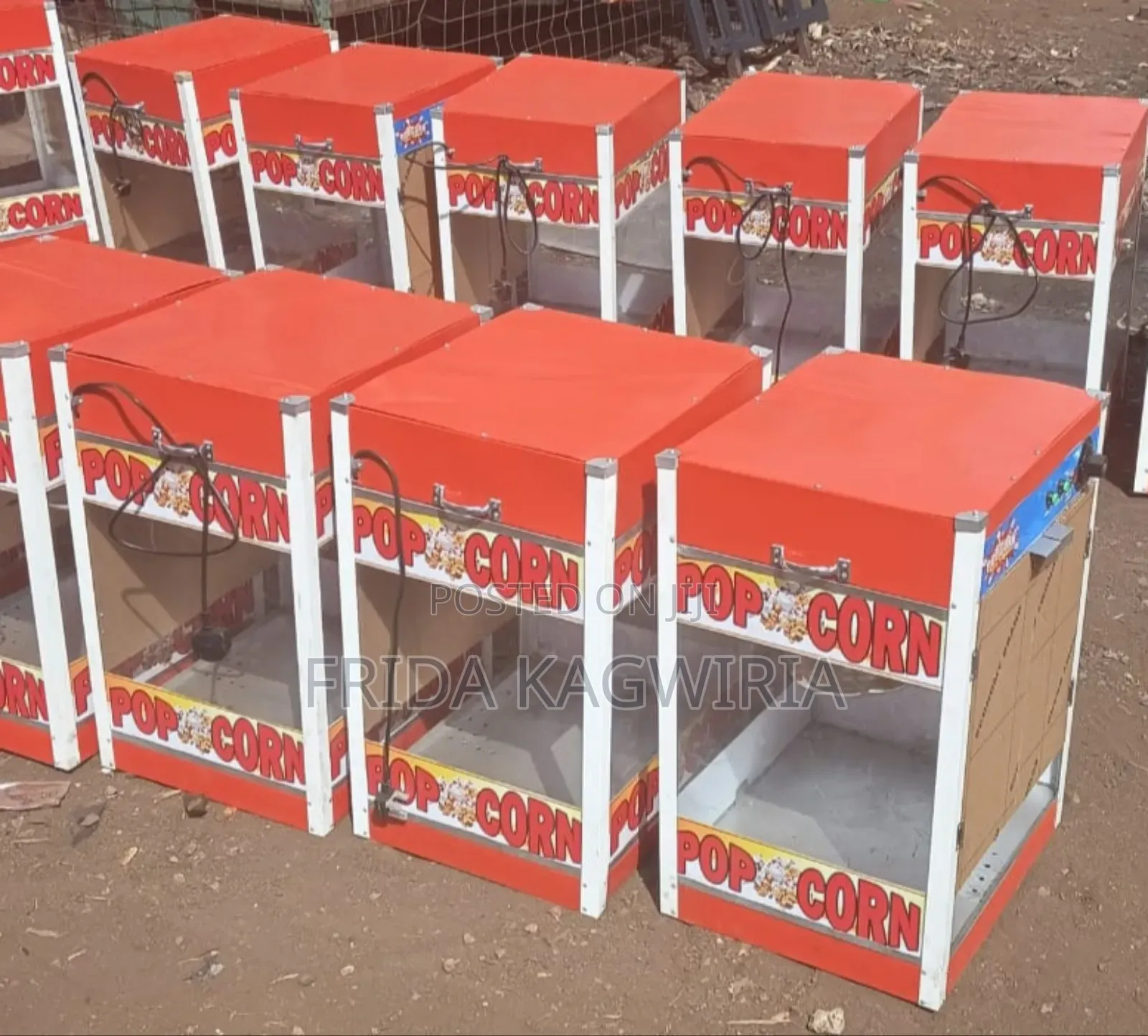 Juakali Commercial Popcorn Maker Machine