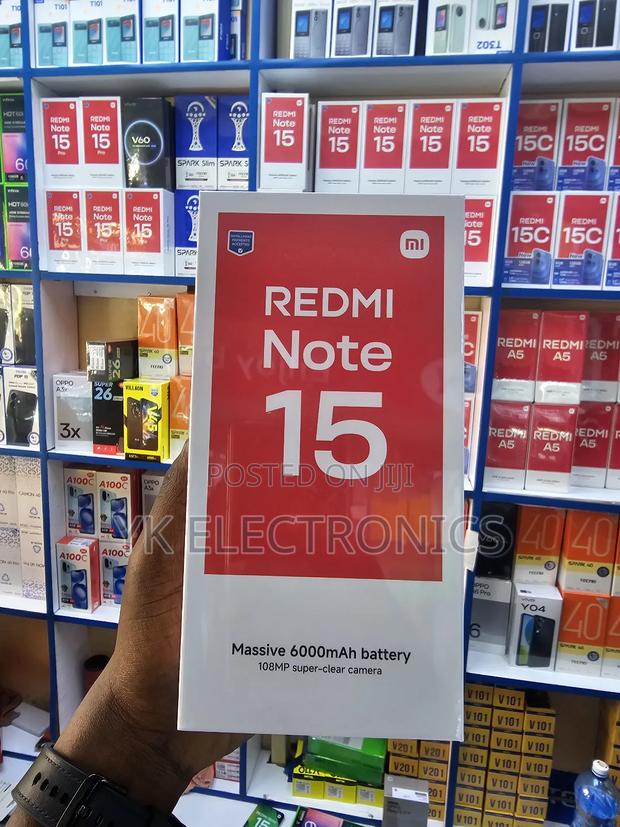 New Xiaomi Redmi Note 15 128 GB Blue - thumbnail 2