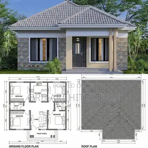 Modern 3 Bedroom Plans (Customizable)