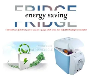 Portable Mini Car Fridge/Refrigerator 7.5 Litres Has Heating Function