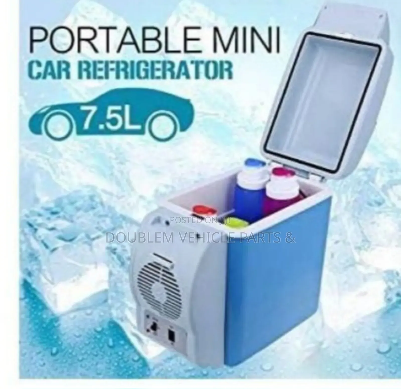 Portable Mini Car Fridge/Refrigerator 7.5 Litres Has Heating Function