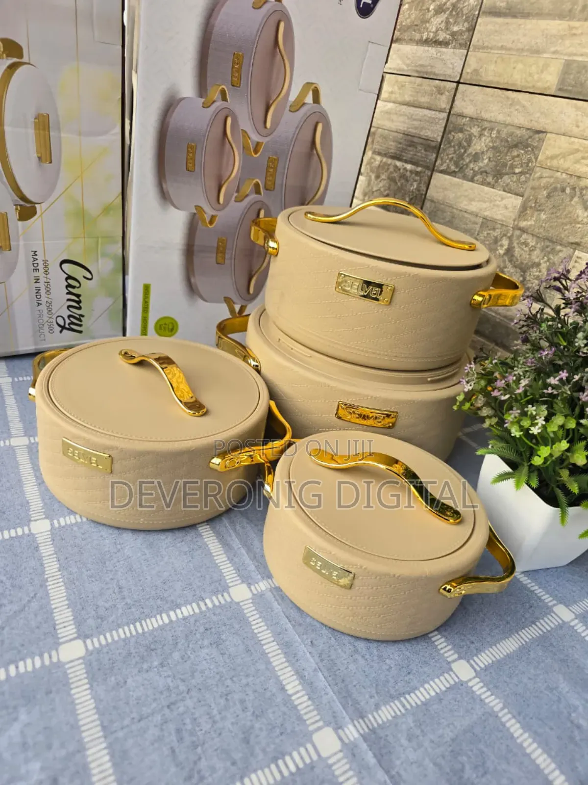 *Set of 4 Turkish Hotpots*