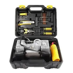 *Car Air Compressor(2-Cylinder) With Tools*