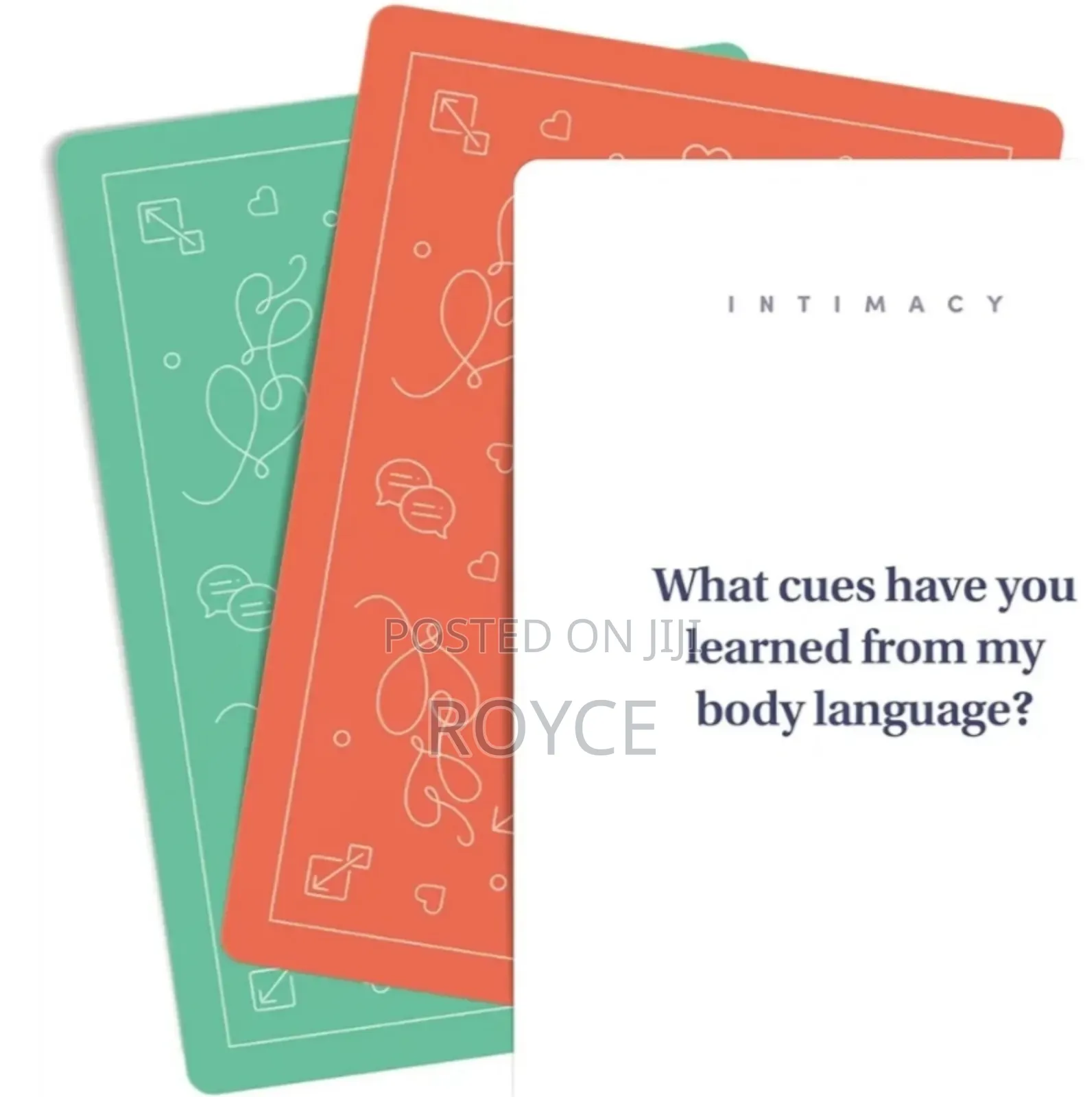 Intimacy Card Game