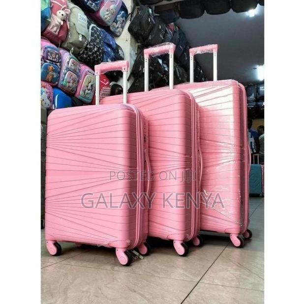 Unbreakable Rubber Suitcase Pp 3-in-1 Suitcase Set - main view
