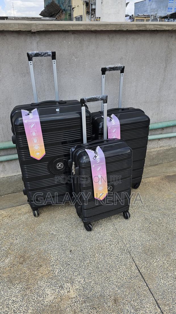 Unbreakable Rubber Suitcase Pp 3-in-1 Suitcase Set