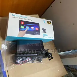 Touchscreen Triple Cam DVR – C12 Edition