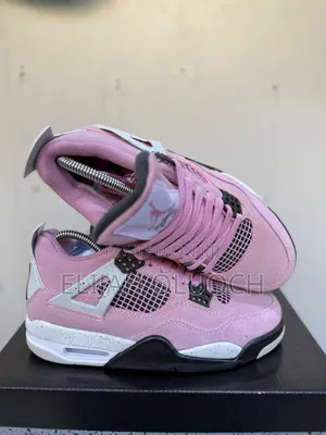 Pink Air Jordan 4 Women/Ladies Shoes