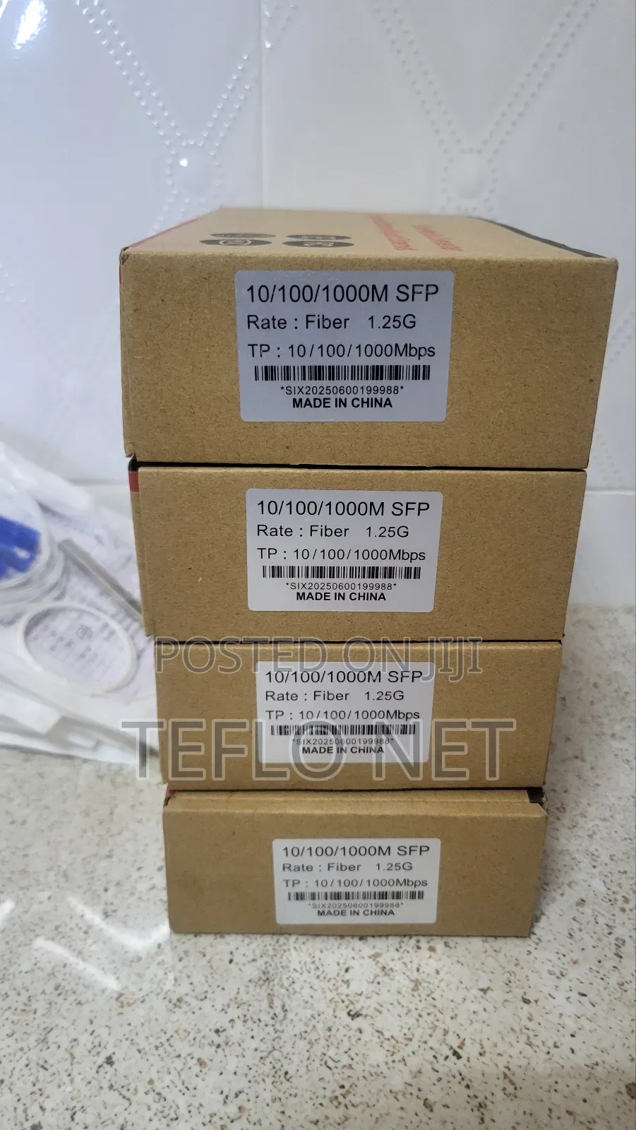 SFP Converter to Ethernet. One Rj45 Port and Fibre SFP Port