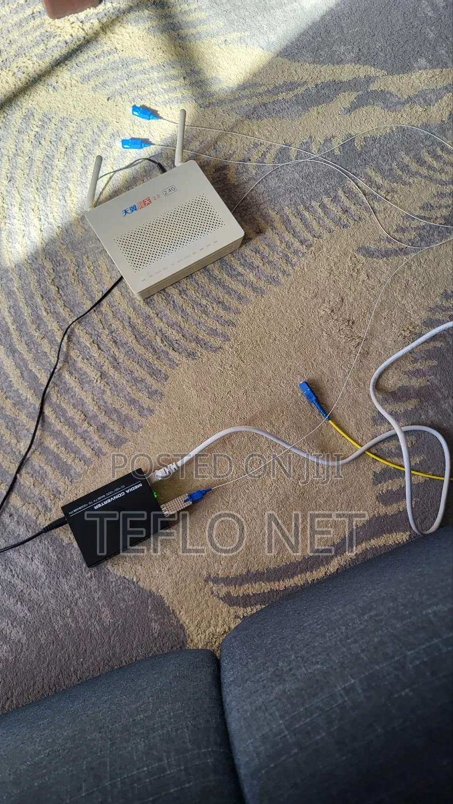 SFP Converter to Ethernet. One Rj45 Port and Fibre SFP Port