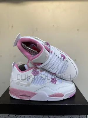 Air Jordan 4 White Pink (Oreo )