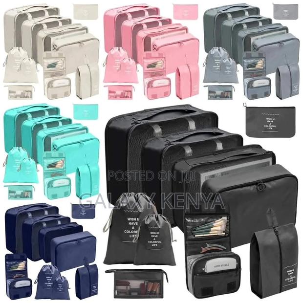 10pcs Luggage Travel Organizers For Suitcase.
