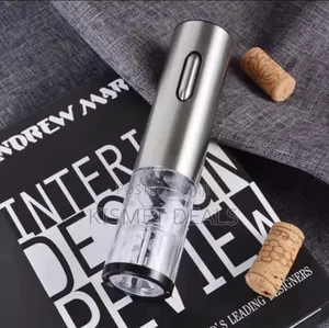 Electric Wine Bottle Opener With Foil Cutter