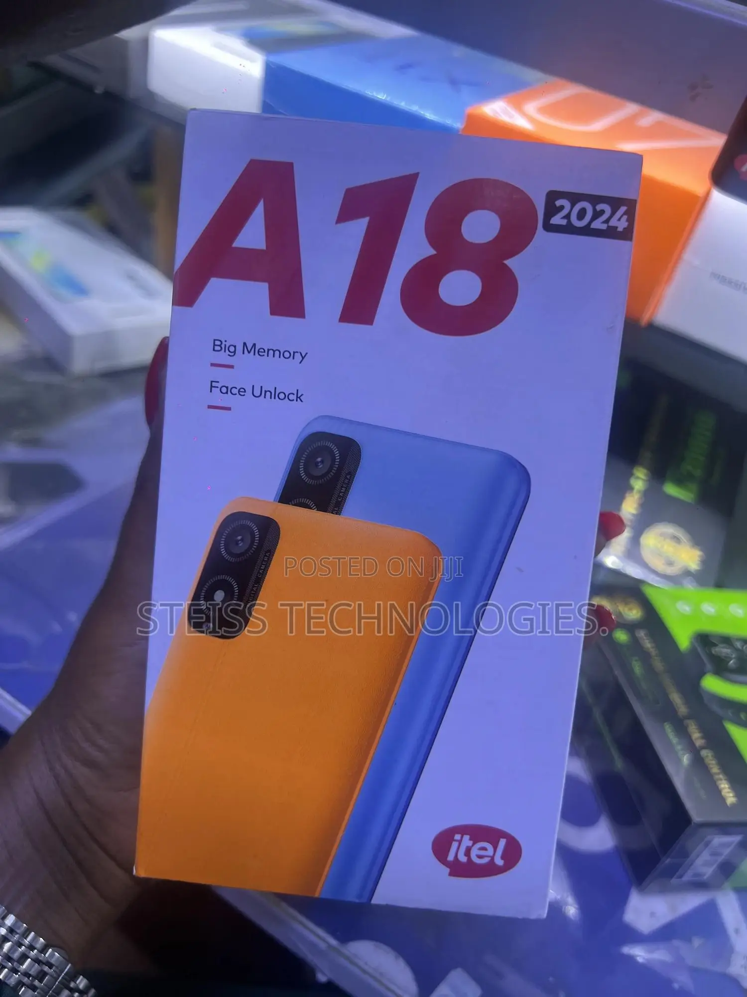 New Itel A18 32 GB Black