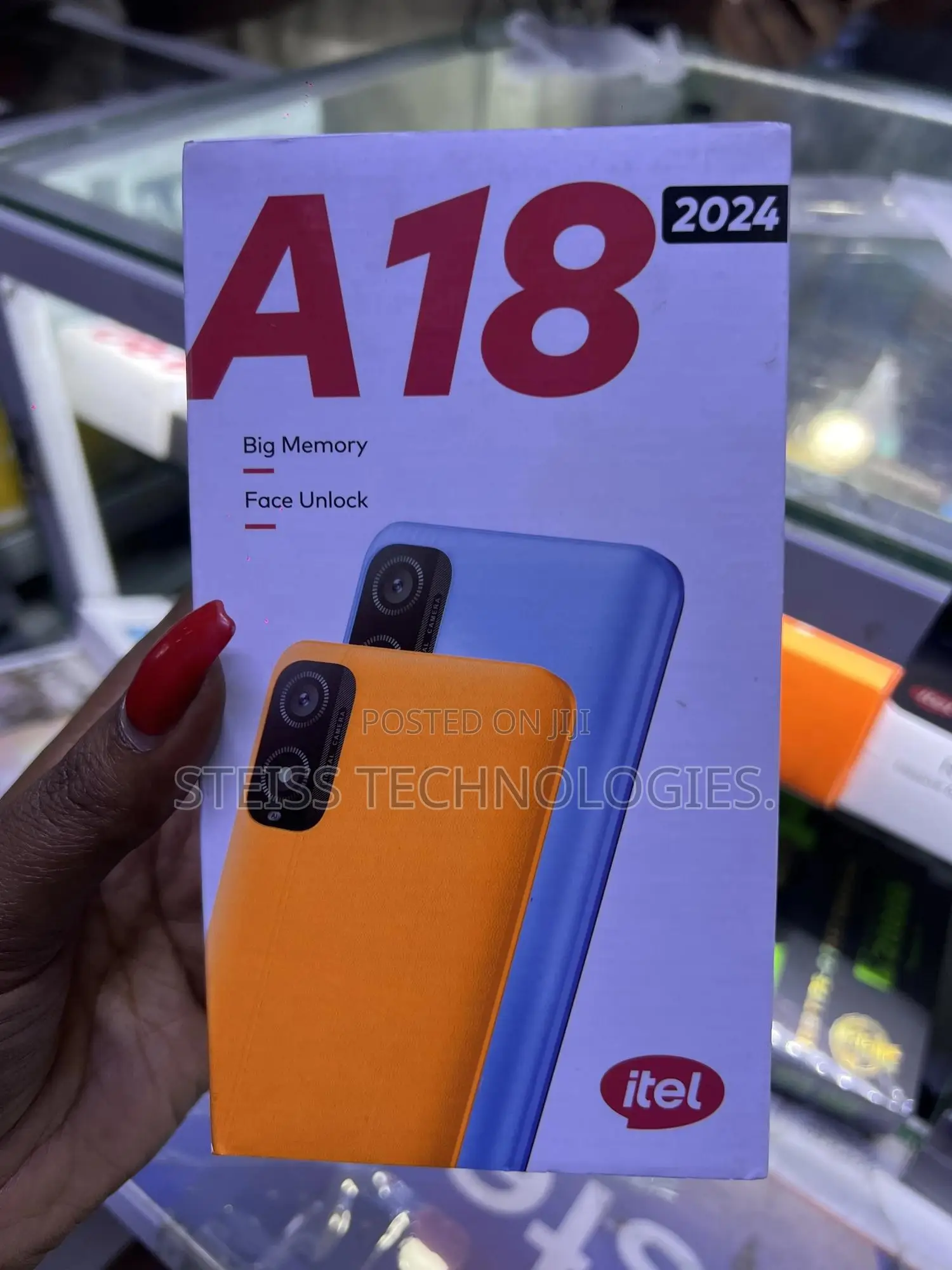 New Itel A18 32 GB Black