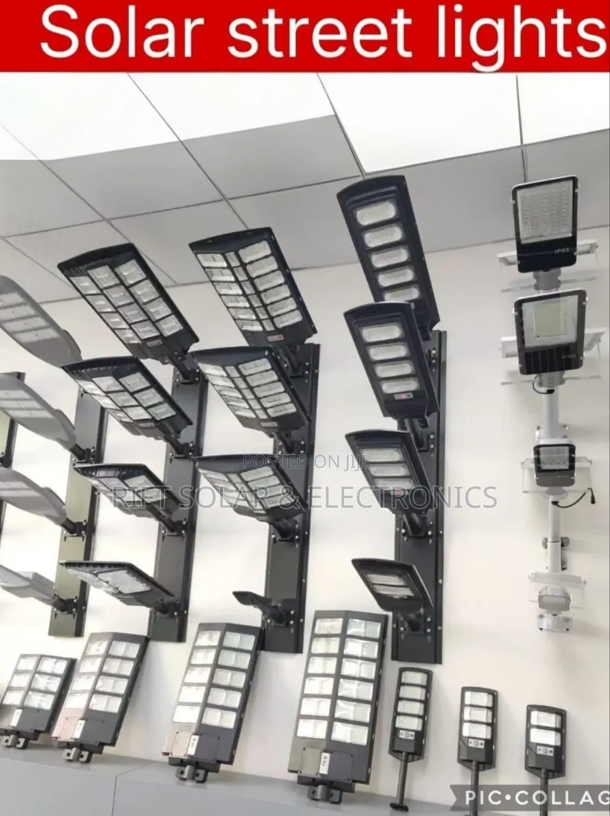 300 Watts Solar Street Lights 12hrs Straight Light
