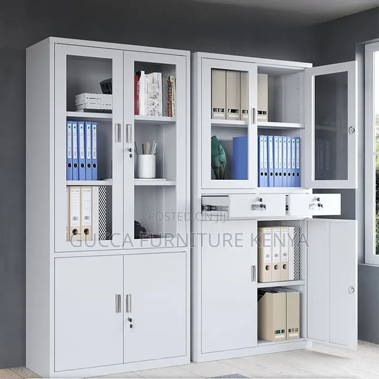 Metallic Filling Cabinet With 2-centre Drawers